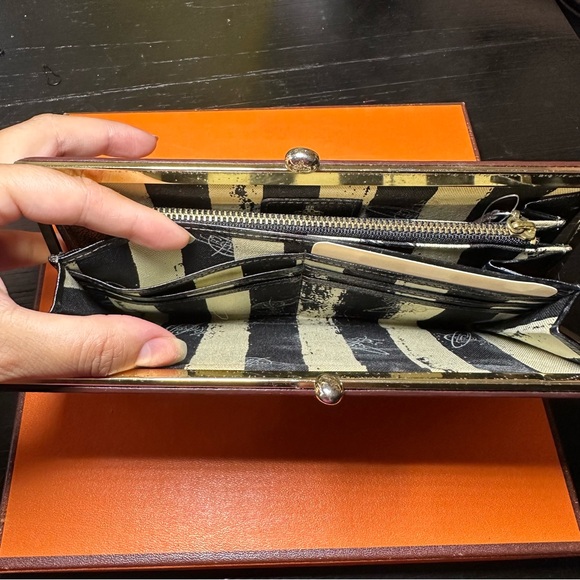 Vivienne Westwood black leather wallet - Picture 8 of 9